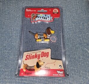 Disney Slinky Dog Action Figure - Brown and Yellow